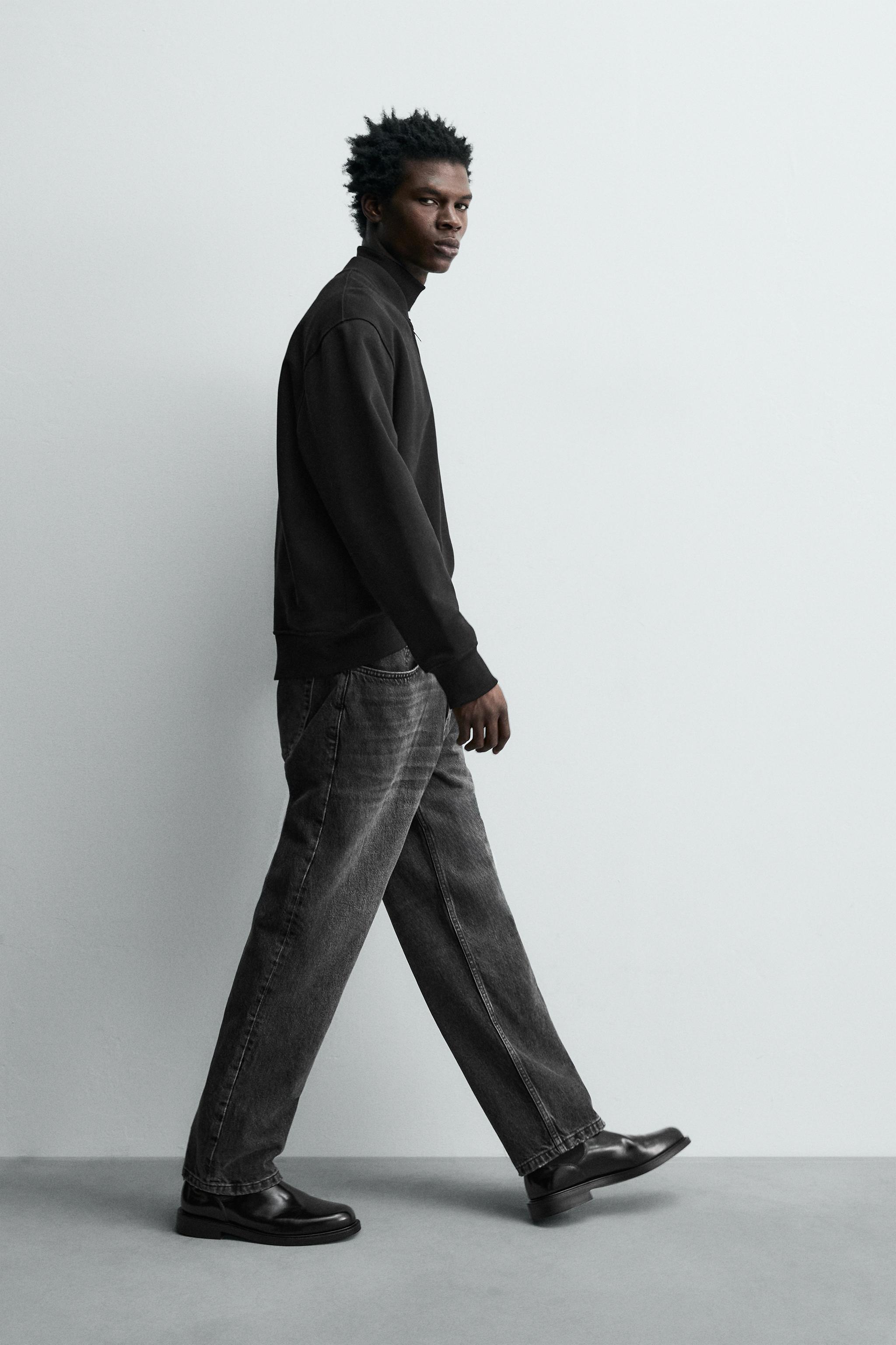 STRAIGHT ANKLE FIT JEANS